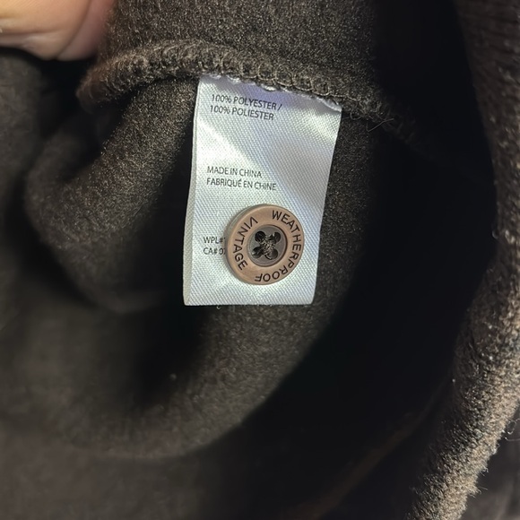 Weatherproof Vintage Men’s Long Sleeve Sweater Coffee Brown Fleece Size XL - Picture 3 of 7
